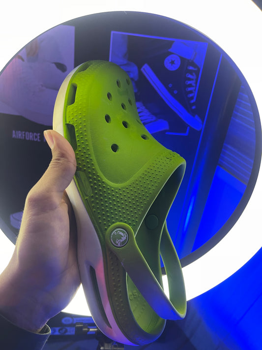 Crocs Unisex Green White