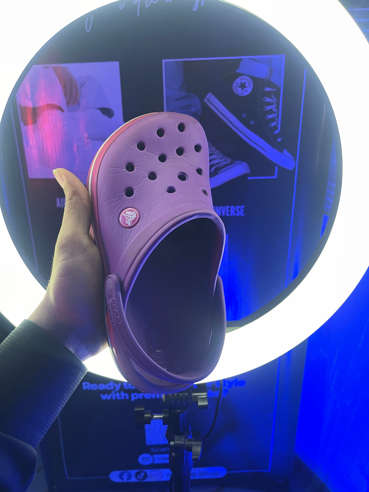 Kids Crocs Purple