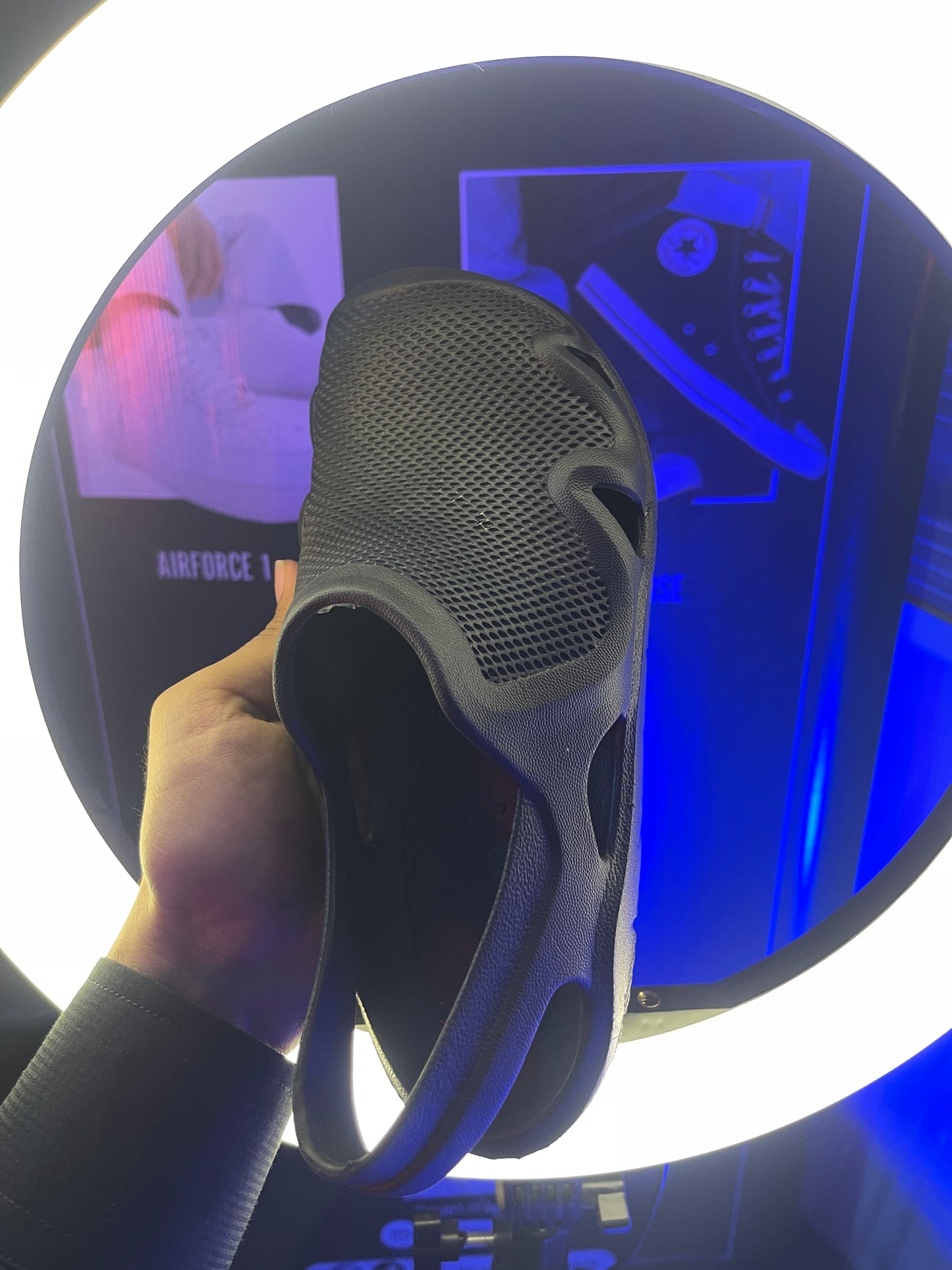 Black Unisex Sandals