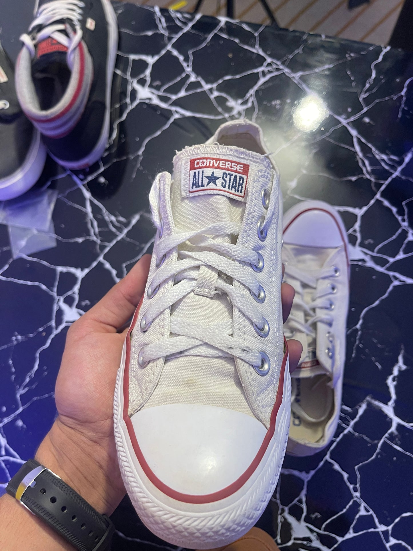 CONVERSE WHITE LOW | Size 39